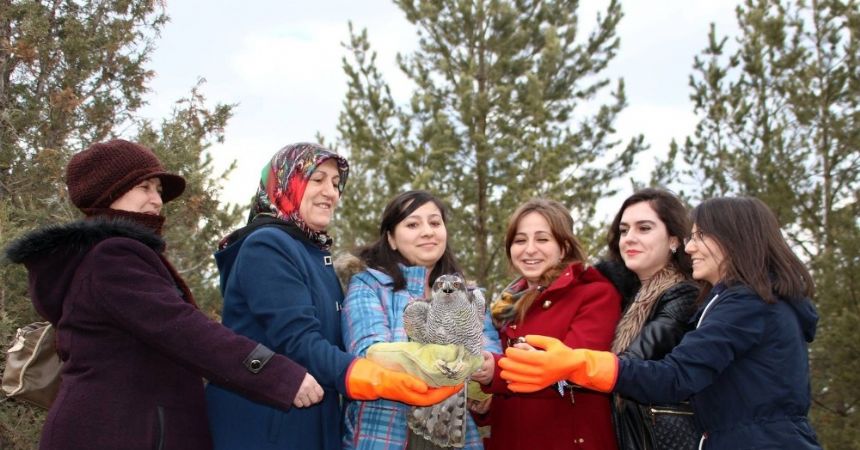 Çakır’ı doğaya kadınlar salıverdi