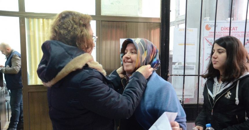 58 yaşında YGS’ye girdi 58 yaşında YGS’ye girdi