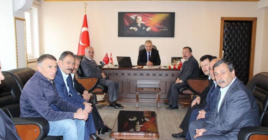 Kaymakam Yapıcı, yeni muhtarlarla buluştu Kaymakam Yapıcı, yeni muhtarlarla buluştu