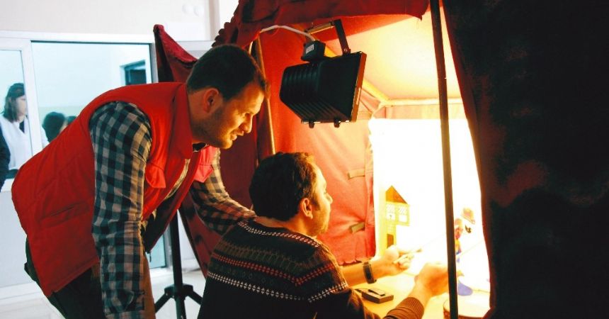 Geleneksel Türk tiyatrosu ile tanıştılar Geleneksel Türk tiyatrosu ile tanıştılar