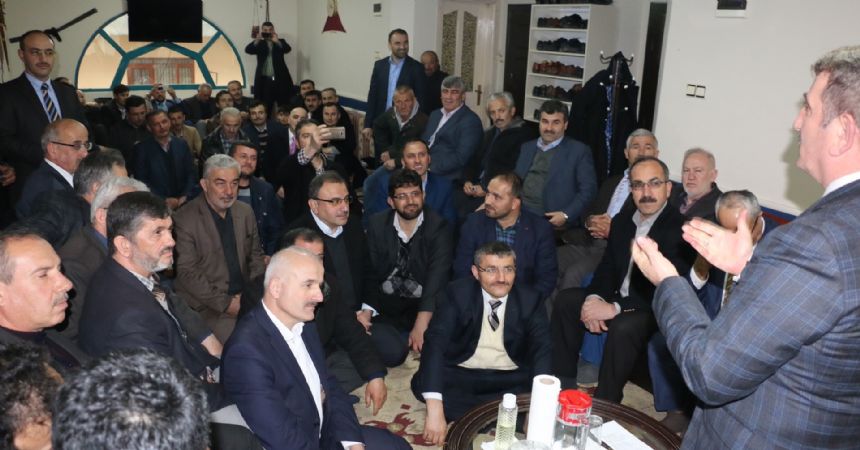 Köktaş, baba ocağında oy istedi Köktaş, baba ocağında oy istedi