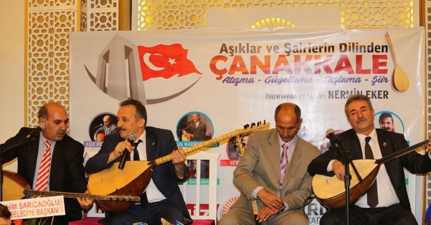 'Aşık ve Şairlerin Dilinden Çanakkale'
