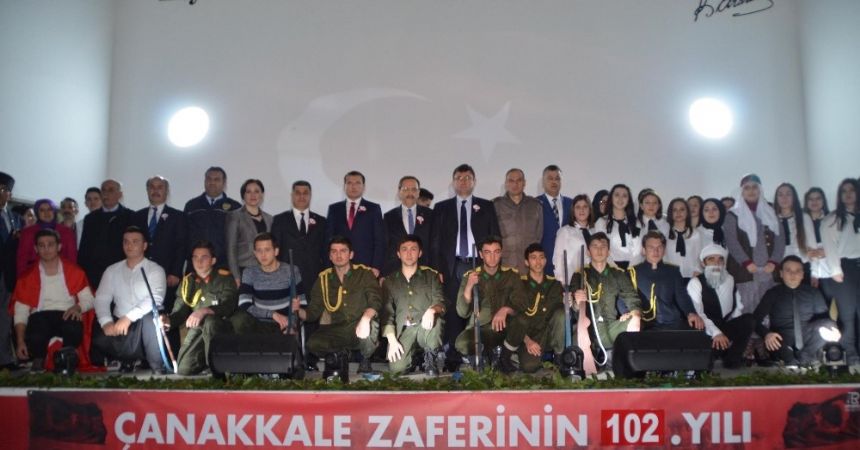 Bafra’da Çanakkale şehitleri anıldı