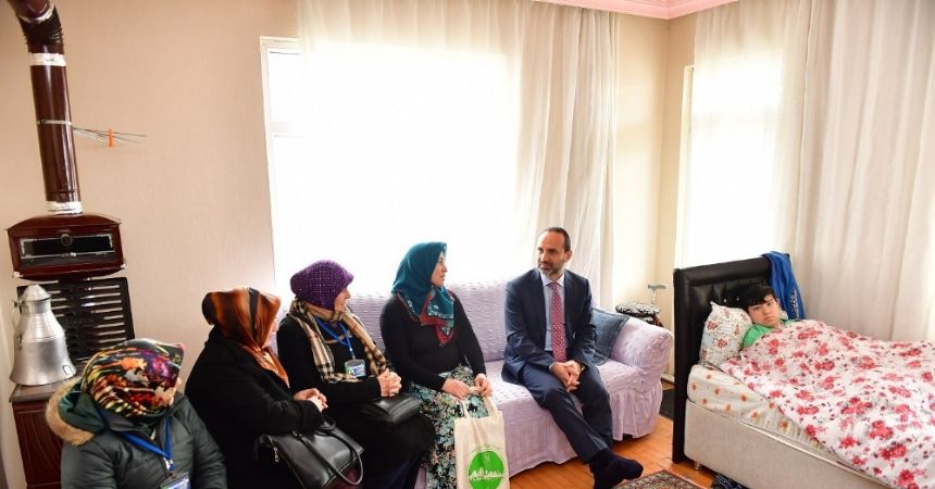 Başkandan gönül köprüsü Başkandan gönül köprüsü