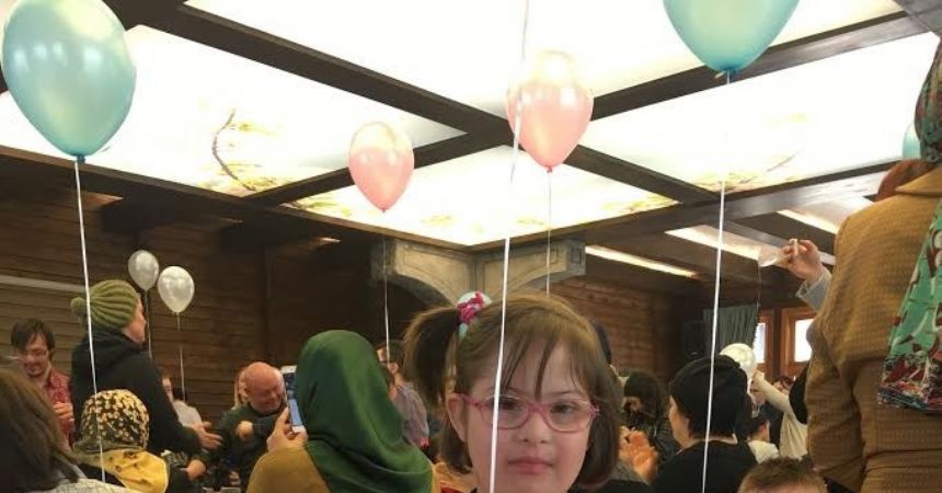 Mavi Işıklar down sendromlu çocukları ağırladı