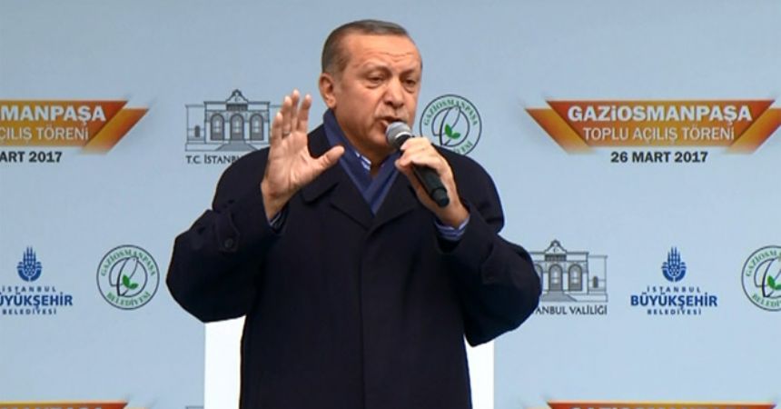Cumhurbaşkanı Erdoğan'dan sert sözler: Faşistsiniz, faşist