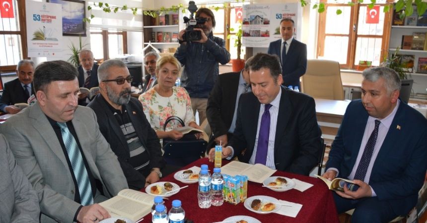 Niksar’da 53. Kütüphane Haftası kutlandı Niksar’da 53. Kütüphane Haftası kutlandı
