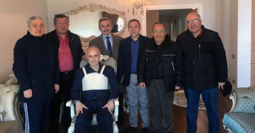 Başhekim’e basından ziyaret