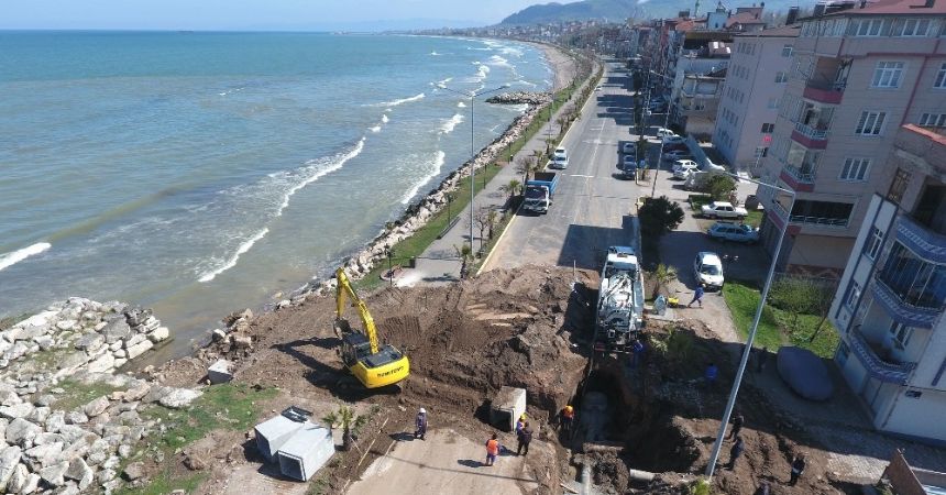 Ünye’de su baskınlarına çözüm Ünye’de su baskınlarına çözüm