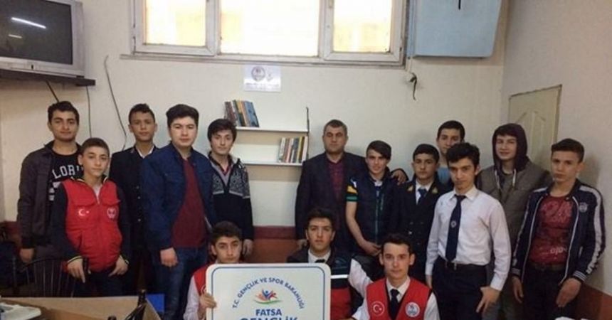 Fatsa’da ‘Kütüphaneler Her Yerde’