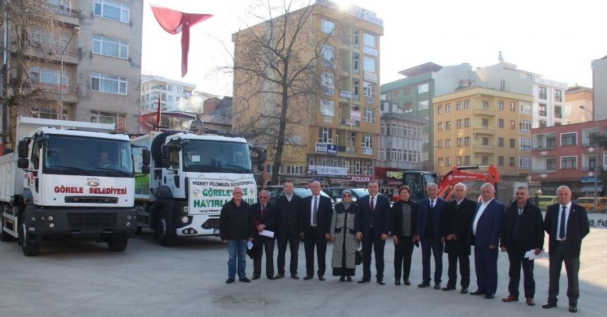 Görele Belediyesi’nin hizmet filosu güçleniyor Görele Belediyesi’nin hizmet filosu güçleniyor