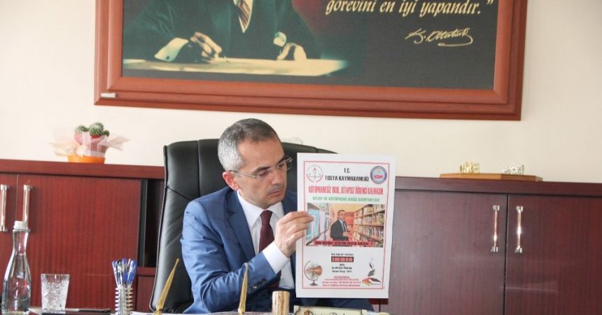 Kaymakam maaşından 2 bin TL bağışladı Kaymakam maaşından 2 bin TL bağışladı