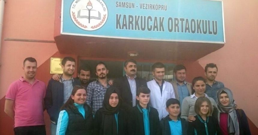 Vezirköprü’de ortaokullar bilgi için yarıştı
