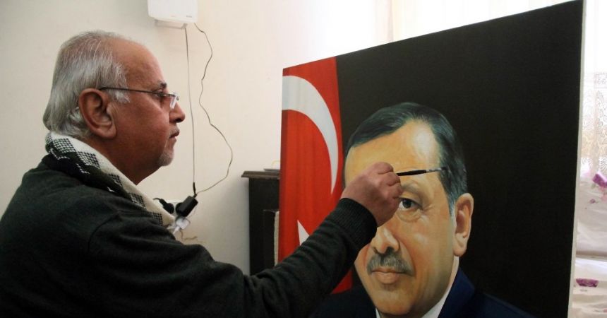 Saddam'ın ressamı, Türk ünlüleri çiziyor