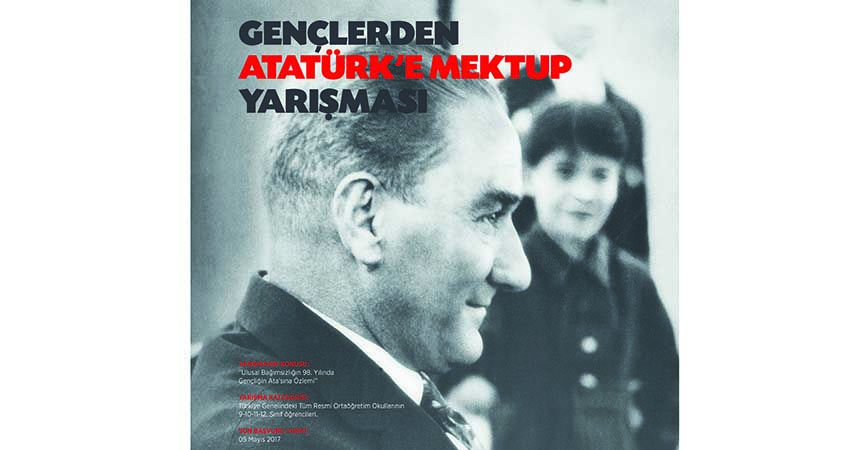Gençler 'Atatürk'e Mektup' yazacak