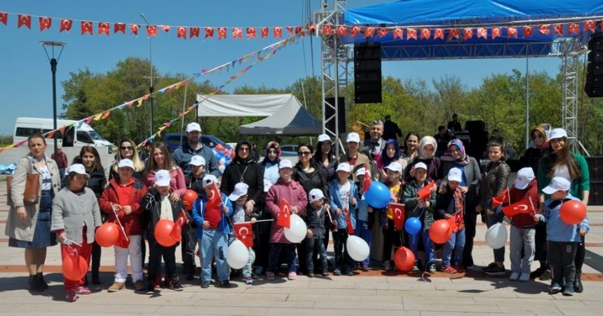 OMÜ'de 'Engelsiz 23 Nisan'