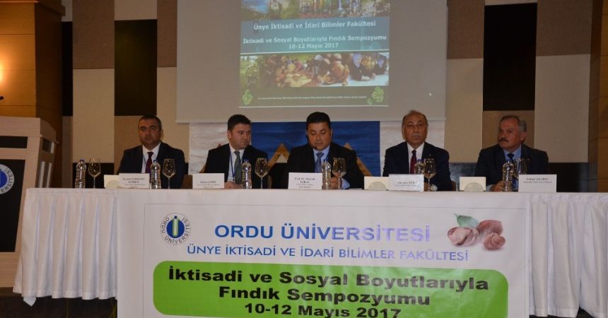 Ünye’de fındık sempozyumu Ünye’de fındık sempozyumu
