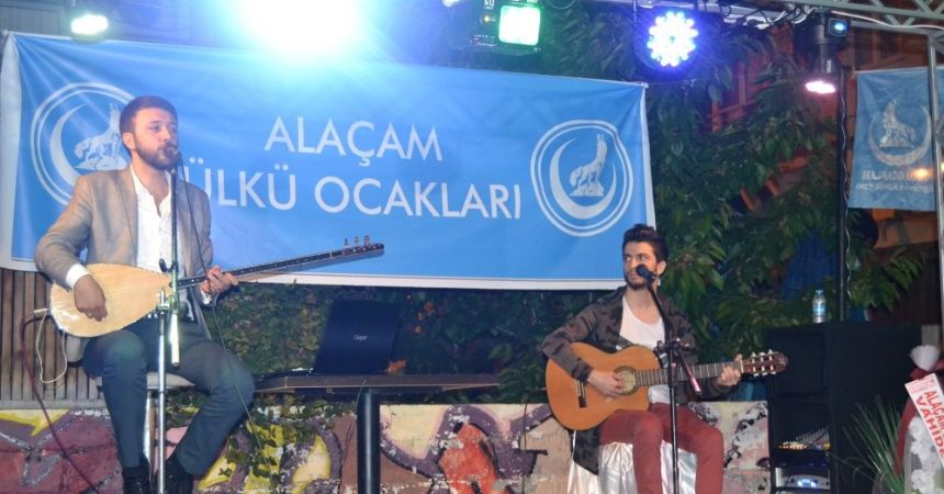 Alaçam’da ülkücü hareket konseri