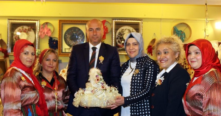 El emeği göz nuru ürünler sergilendi