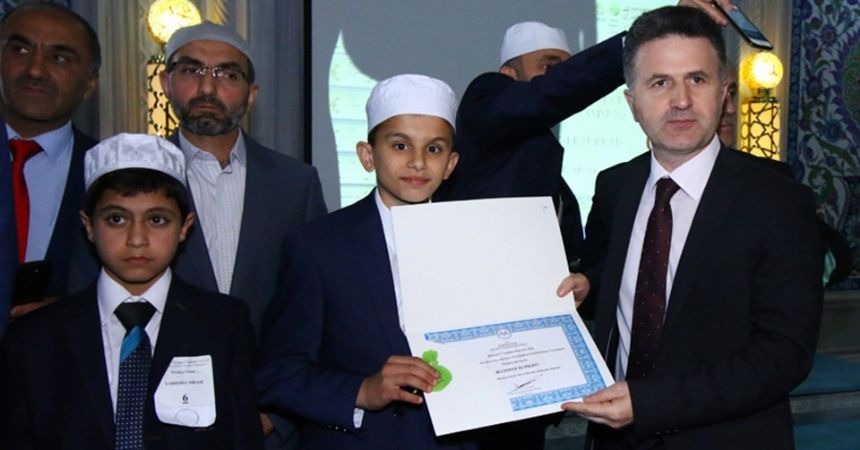 Kur’an-ı Kerim birincisi Samsun’dan
