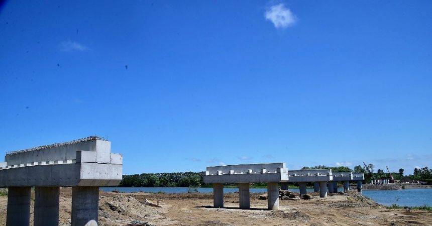 Yeşilırmak üzerine 310 metrelik köprü