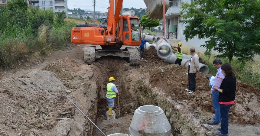 Samsun’da 4 ilçenin altyapısı yenilendi