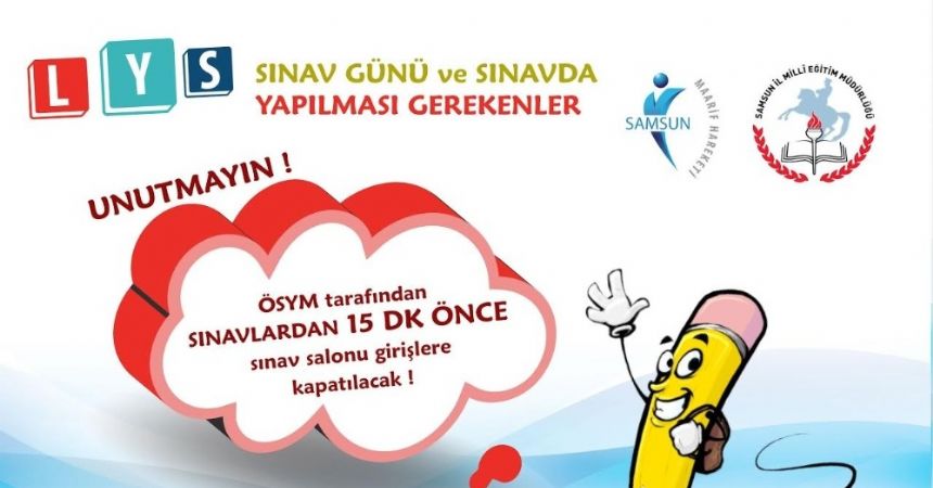 Öğrencilere LYS önerileri Öğrencilere LYS önerileri