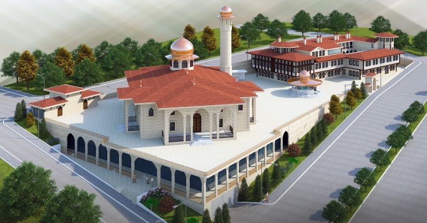 Külliyenin açılışı gelecek ramazanda Külliyenin açılışı gelecek ramazanda