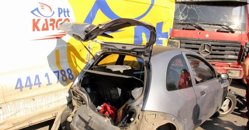 Samsun’da zincirleme kaza Samsun’da zincirleme kaza