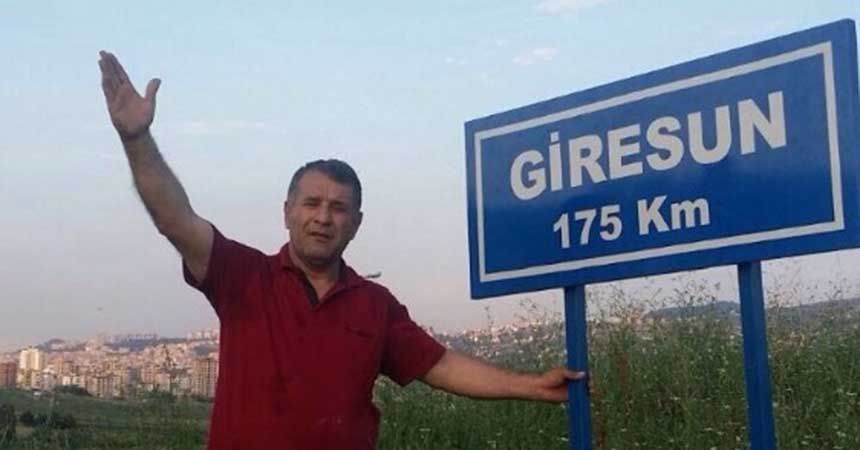 Sahil yoluna ‘Giresun Tabelası’