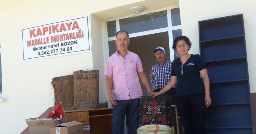 Bafra Umut Derneği kütüphane kurdu
