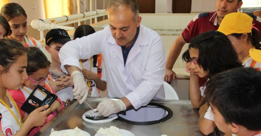 Üniversiteden 130 çocuğa doğa ve bilim eğitimi