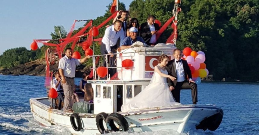 Bu da gelin teknesi