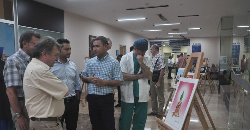 Metafor Karikatür Sergisi açıldı