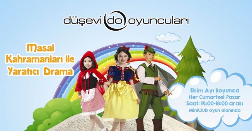 Minikler masal kahramanları ile buluşuyor