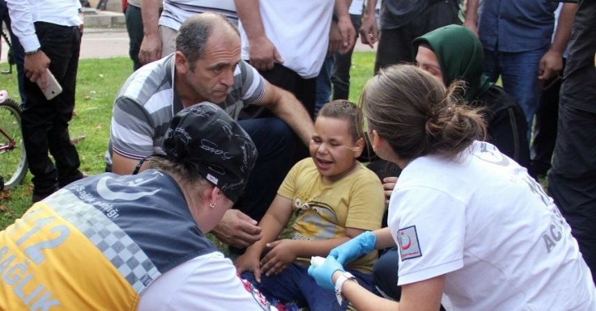 Iraklı çocuğun gözyaşları... Iraklı çocuğun gözyaşları...