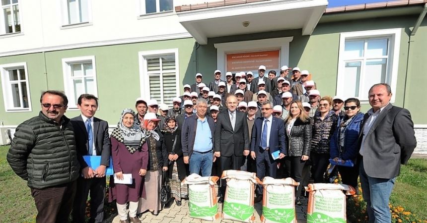 Canik tarımına tohum desteği Canik tarımına tohum desteği