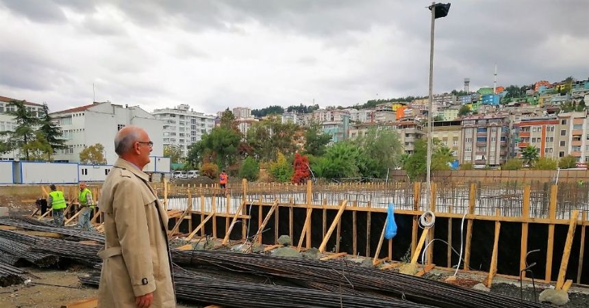 Müze inşaatı hızla yükseliyor