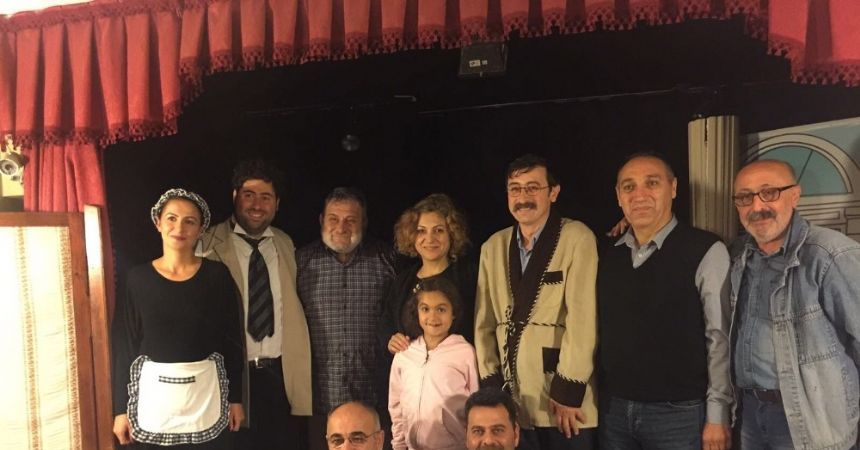 Karadenizli tiyatroculardan Tokat çıkarması Karadenizli tiyatroculardan Tokat çıkarması