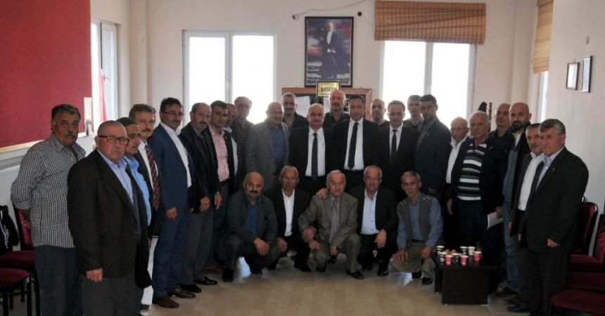 Muhtarlara modern tarımı anlattılar