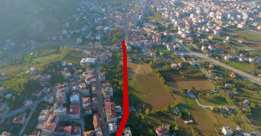 Tekkeköy'e yeni ana cadde açılıyor Tekkeköy'e yeni ana cadde açılıyor