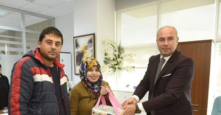 Tekkeköy'de bebeklere ‘hoş geldin' seti
