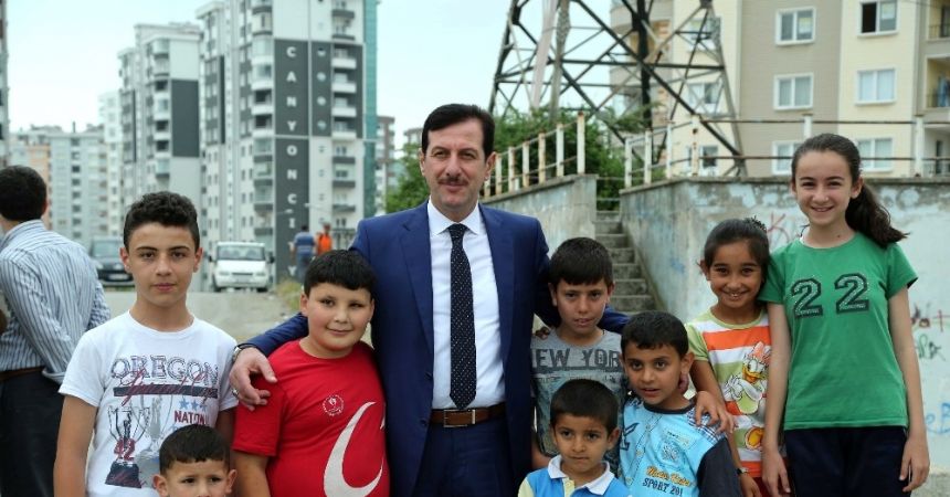 Çocukların isteği yerine getiriliyor Çocukların isteği yerine getiriliyor