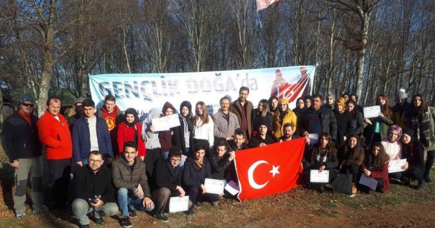 İlkadımlı gençlere doğa eğitimi