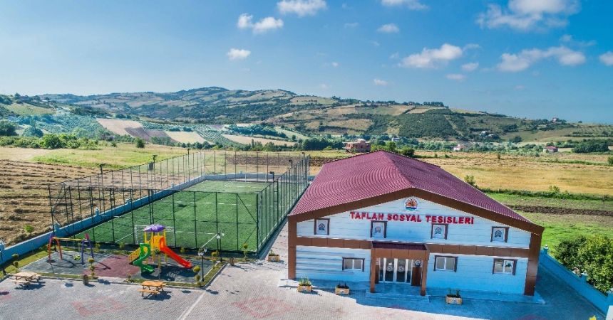 Taflan Sosyal Tesisleri ihtiyacı karşıladı