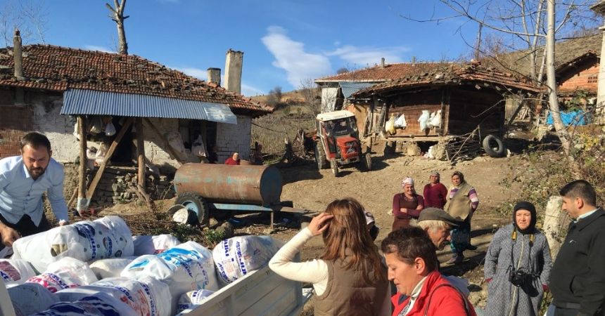 Kırsal mahallelere yardım eli