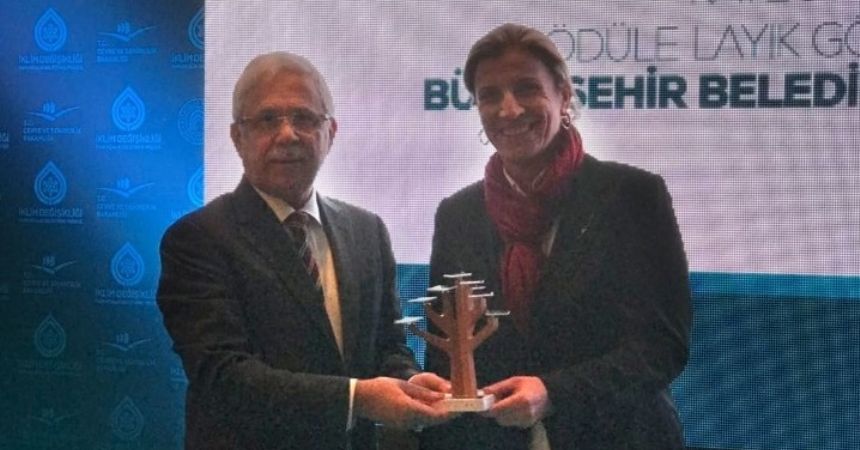 Samsun Büyükşehir Belediyesi'ne çevre ödülü