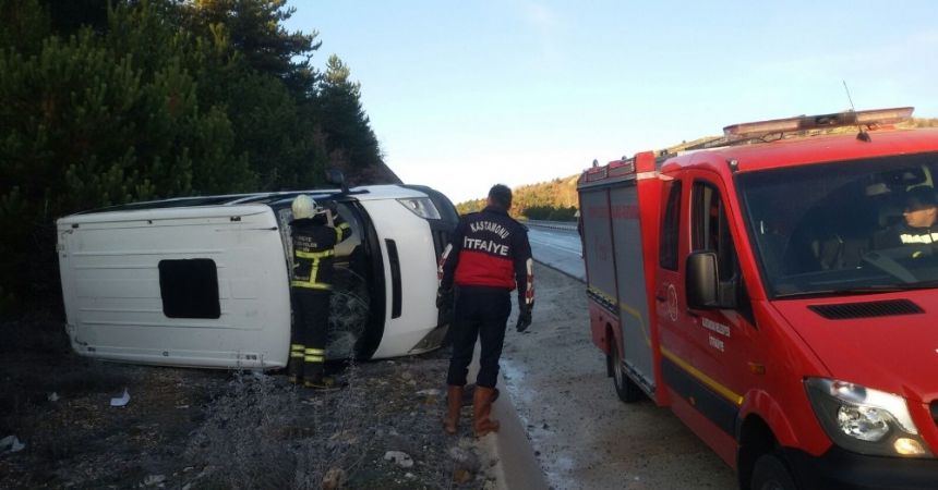 Müge Anlı’nın ekibi Kastamonu’da kaza yaptı