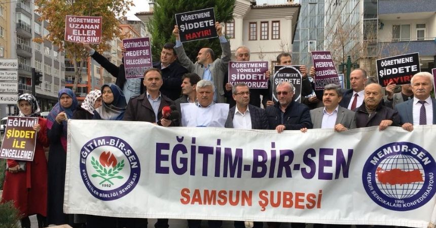 Eğitimcilere yönelik şiddeti kınadılar