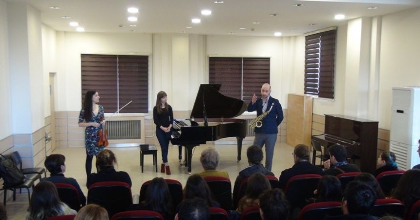 Konservatuvarda uluslararası festival